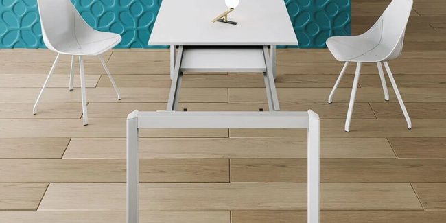 Grandangolo tavolo allungabile di design
