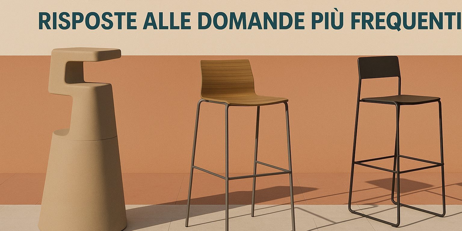 Sgabelli da Cucina di Design Risposte alle Domande Più Frequenti
