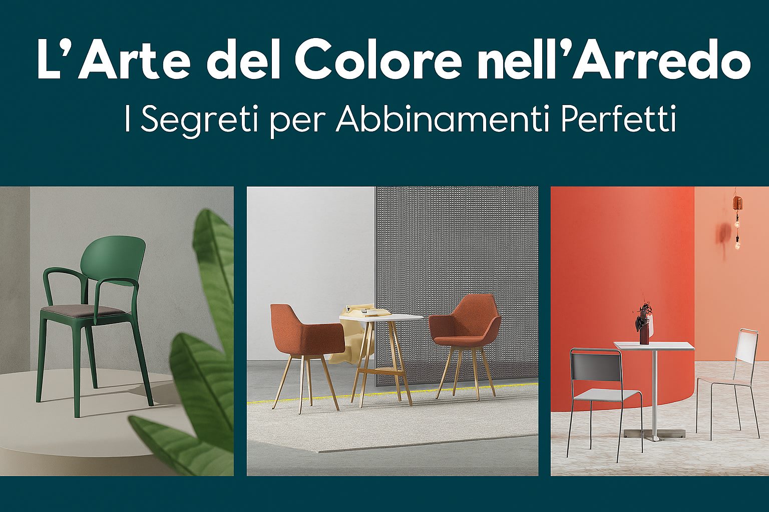 L'Arte del Colore nell'Arredo - I Segreti per Abbinamenti Perfetti