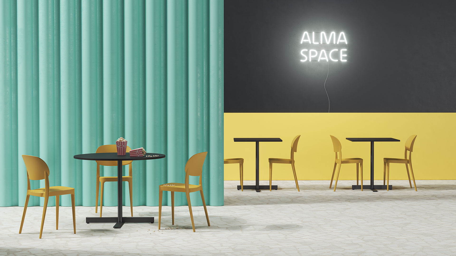 Amy - Sedia di Design in Polipropilene