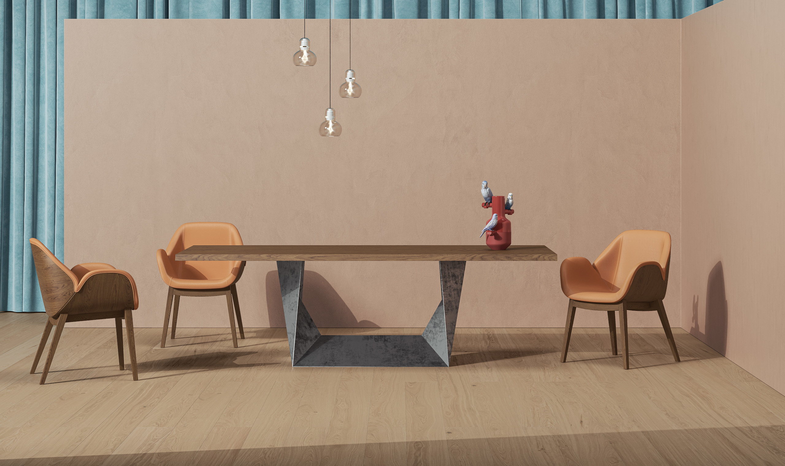 Lips | Poltrona in Legno Curvato