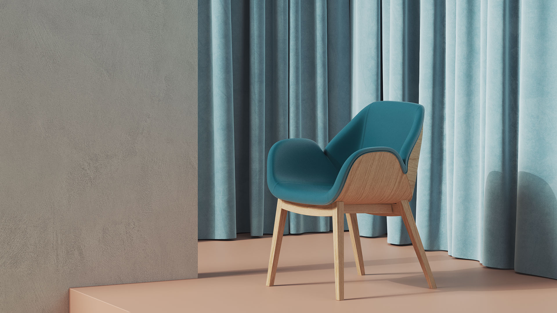 Lips | Poltrona in Legno Curvato