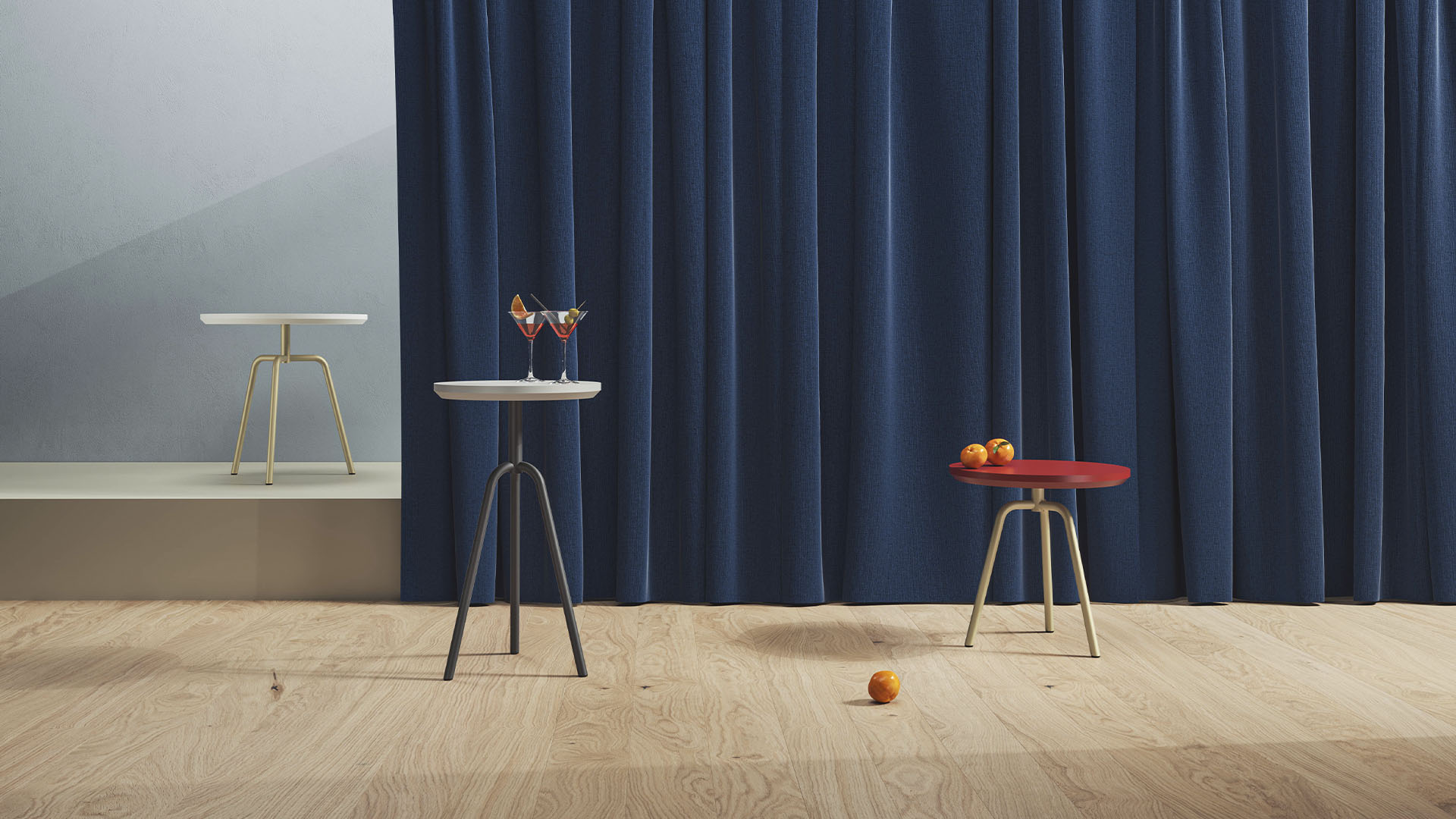 Scala Coffee Table with Metal Structure Alma Design