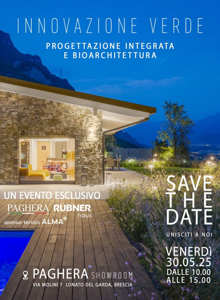 INNOVAZIONE VERDE – PROGETTAZIONE INTEGRATA E BIOARCHITETTURA